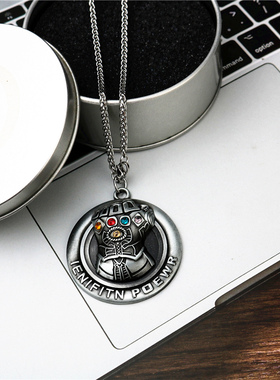 复联3项链灭霸蜘蛛侠吊坠