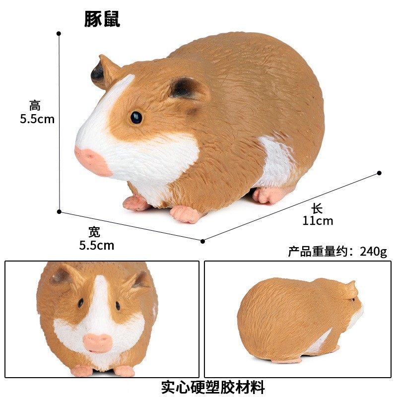 儿童玩具仿真实心野生动物模型老鼠大飞鼠豚鼠土拨鼠认知整蛊摆件,淘宝优惠券,粉丝福利购,淘宝优惠卷