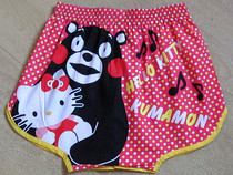 New Cartoon Flood with Cartoon Pure Cotton Loose Bottom Pants Cotton Underwear Shorts Pants Arro Pants Rounded Pants Original Juku