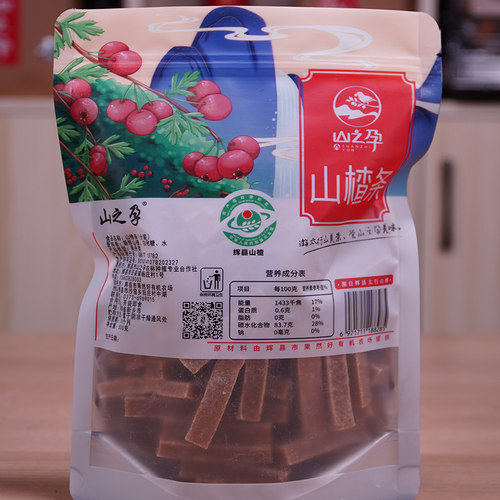 山之孕山楂条500g*2袋零食儿童小包装棒休闲食品手工杜千里山楂条 - 图3