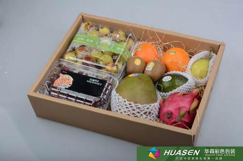 通用烫金礼盒天地盖水果包装盒礼瓦楞纸箱食品礼盒厂家直销定制 - 图3