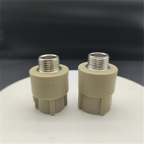 PPR外牙直通 金属外罗纹直接头 热熔管配件20 25 32 40 50 63*2寸 - 图2