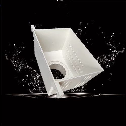 联塑PVC-U雨水斗排水管配件方型漏斗75 110 160国标下水管配件 - 图0