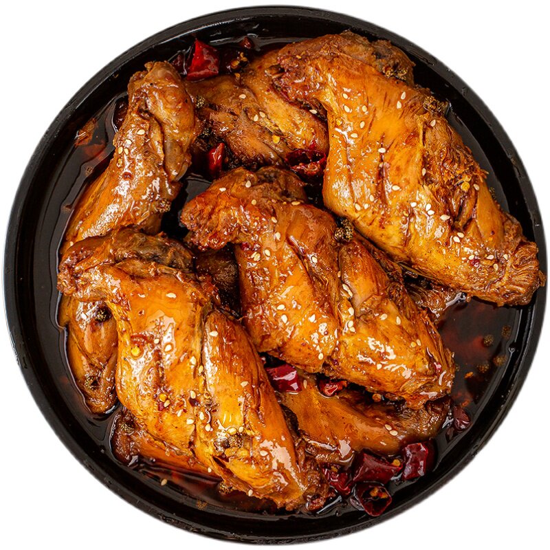 麻辣兔腿兔肉兔后腿四川特产自贡成都兔头冷吃兔手撕兔美厨妈妈 - 图3