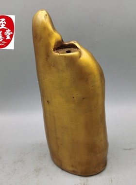 黄铜童子拜佛诚心拜佛