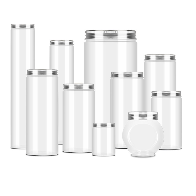 透明食品级塑料瓶子加厚三宝粉防虫密封罐-8.5cm口径铝金盖10个装,淘宝优惠券,粉丝福利购,淘宝优惠卷