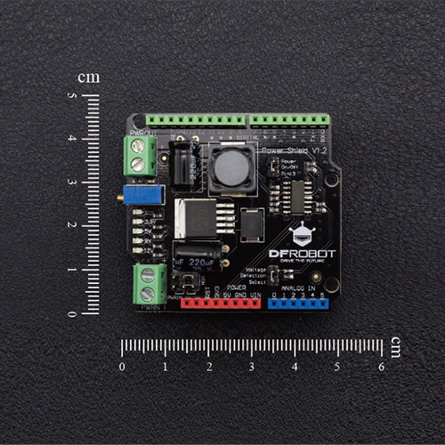 DFRobot Power Shield大电流 供电稳压模块兼容Arduino - 图0