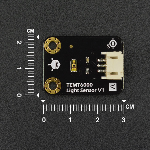 DFRobot兼容Arduino模拟传感器TEMT6000环境光传感器简单易用 - 图1