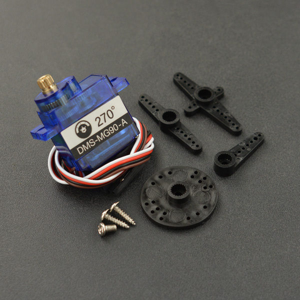 9g 270度大扭力金属带模拟值反馈舵机1.5kg微型机器人配件,淘宝优惠券,粉丝福利购,淘宝优惠卷