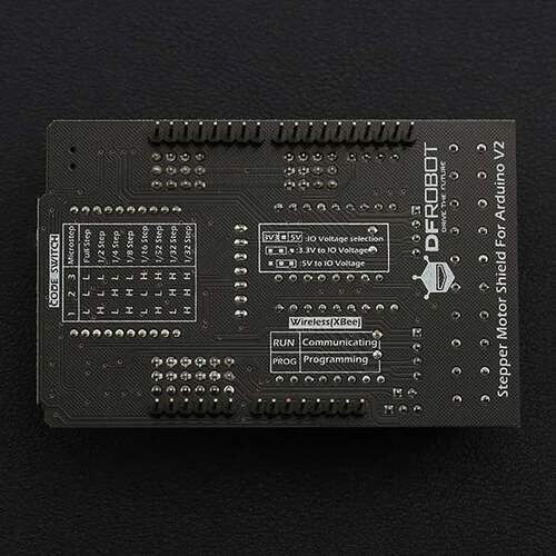 DFRobot出品两路步进电机驱动兼容Arduino扩展板 附带Xbee - 图1