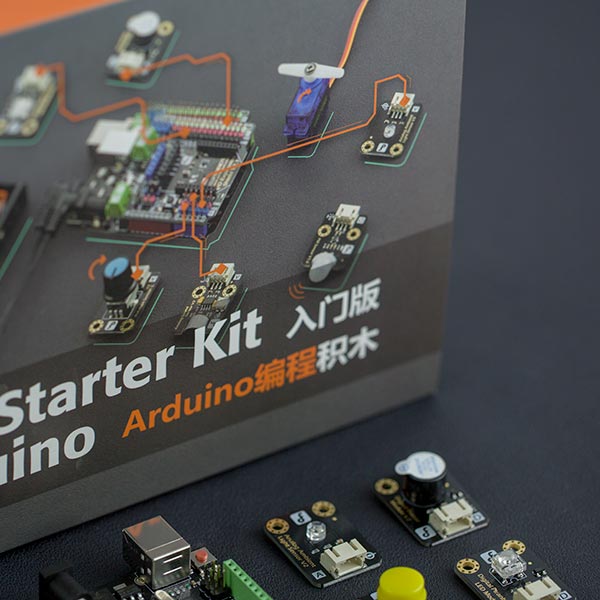 DFRobot创客教育传感器套件Arduino UNO R3入门学习编程电子积木 - 图1