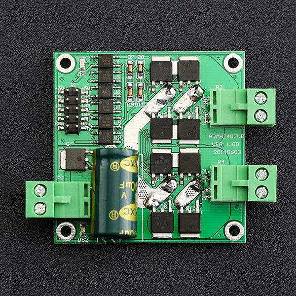 12/24V 7A 160W双路直流电机驱动模块 arduino兼容智能车 DFRobot - 图1