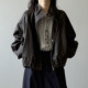美式复古PU皮短款夹克皮衣女2025年秋季高级感休闲酷飒机车服外套