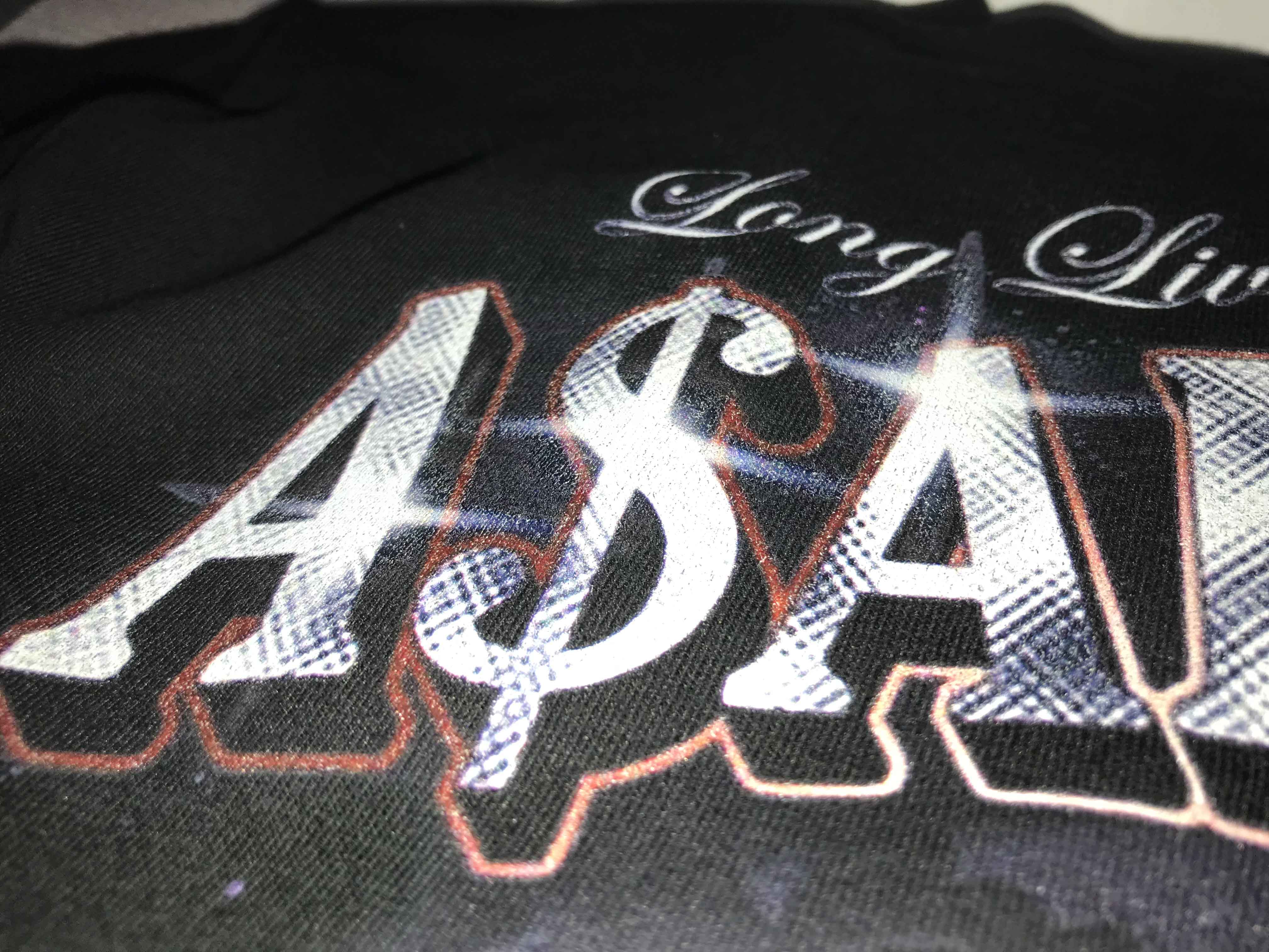 A$AP MOB Asap Rocky YAMS R.I.P Hiphop Vintage Tee RIP致敬 - 图1