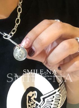 韩国进口925纯银女王人像硬币