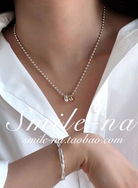 设计师项链链子925纯银韩国