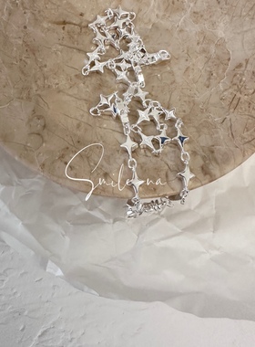 颈链925纯银韩国锁骨链小众