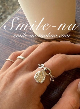 韩国东大门进口925纯银不规则