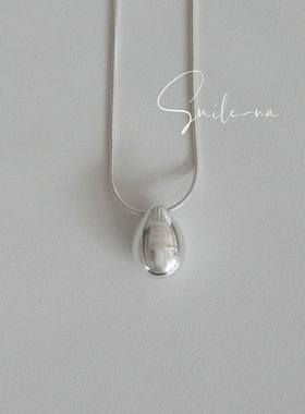 时尚小众款吊坠925纯银水滴
