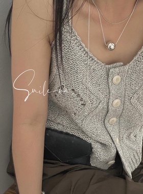 颈链韩国项链毛衣链小众