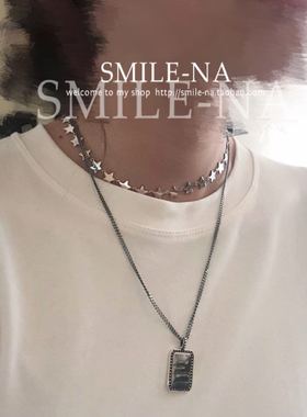 韩国东大门进口925女chic风项链