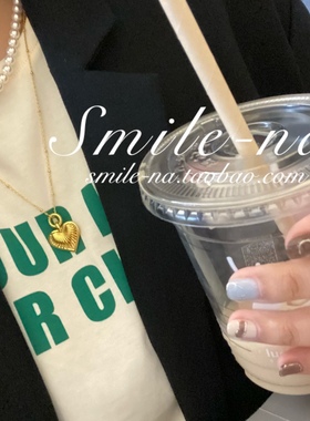 韩国进口设计925纯银吊坠项链