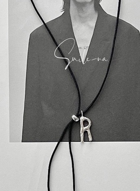 吊坠925纯银字母韩国吊坠
