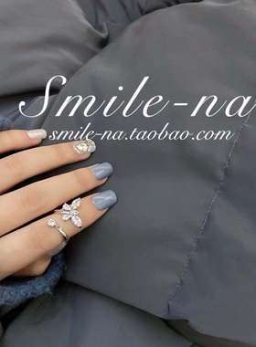 设计师款纯银镶锆石蝴蝶水滴钻