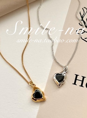 韩国进口925纯银镶嵌锆石吊坠