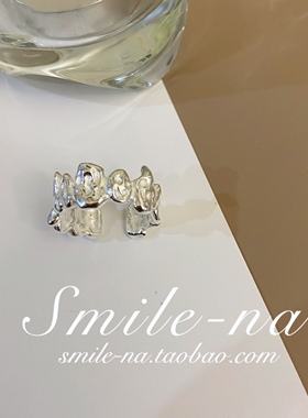 东大门不规则形状开口百搭戒指