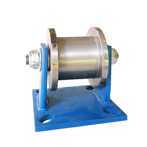 加厚超重H型双边轨道轮工字钢槽钢轻轨铁轨滚轮100/120mm方钢滑轮 - 图3