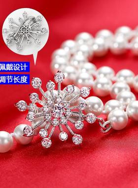 珍珠毛衣链长款项链装饰秋冬新款