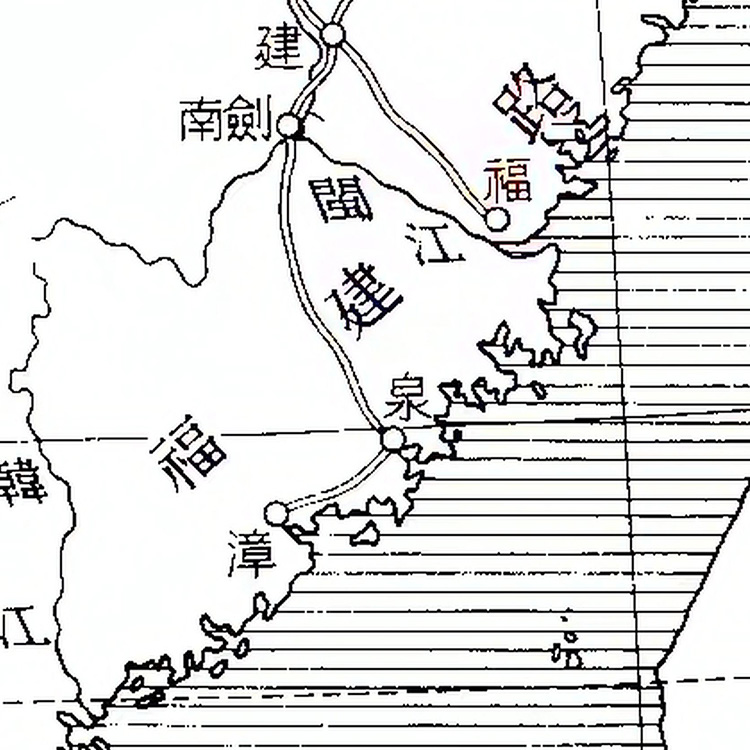 北宋时期交通路线图电子手绘老地图历史地理资料道具素材 - 图3