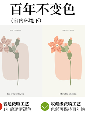 装饰画来图定制微喷画心相纸印刷喷绘打印批量加工画芯字画订制