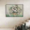 Van Gogh Monet sofa background wall hanging painting meter box living room decorative painting bedroom corridor abstract art mural