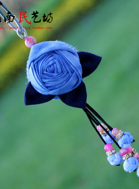 混合材质女白族扎染可调节