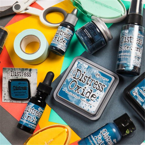 Distress Oxide 新色 神秘海域 Uncharted Mariner 进口印台系列 - 图0