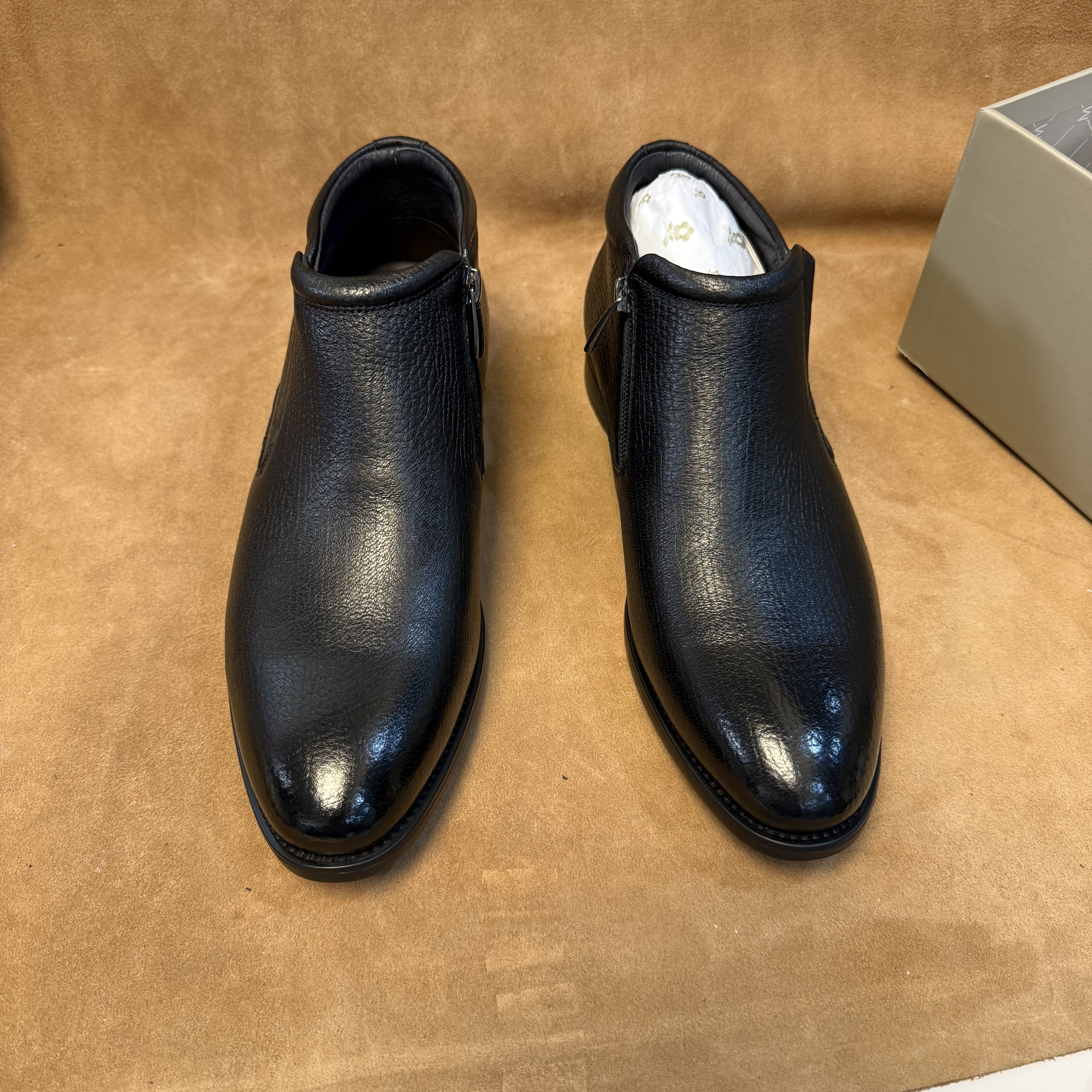 少见英伦风撤柜法国品牌高端男士切尔西短靴进口头层羊皮轻底GY12,淘宝优惠券,粉丝福利购,淘宝优惠卷