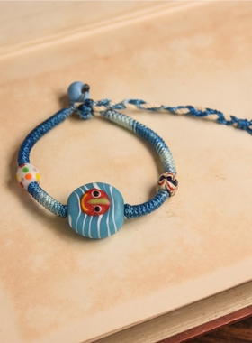 进口绝美手链时时闻彩色琉璃