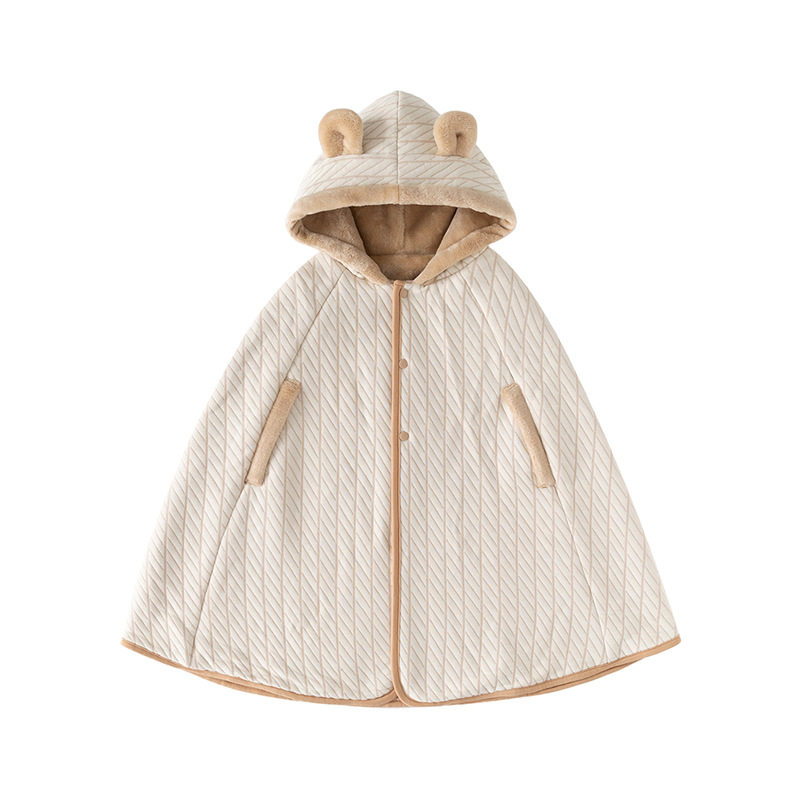 婴儿衣服秋冬季外出服男宝宝连帽斗篷外套婴幼儿保暖披风外出抱衣,淘宝优惠券,粉丝福利购,淘宝优惠卷