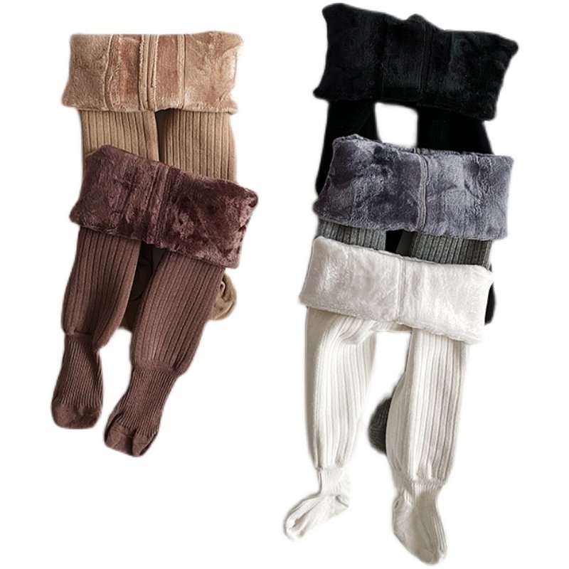 冬季韩版婴儿加绒连裤袜女宝宝加厚裤袜女童打底裤保暖婴儿裤子,淘宝优惠券,粉丝福利购,淘宝优惠卷