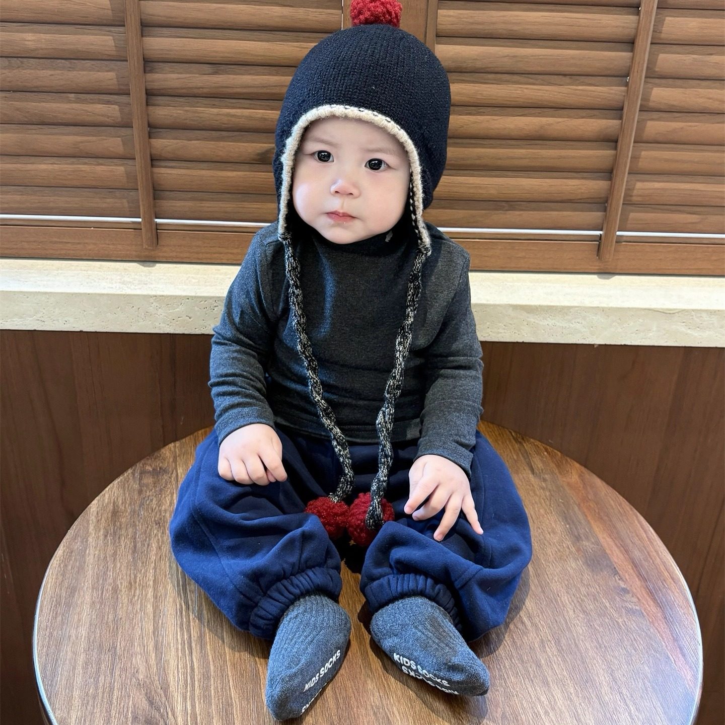 一岁男孩衣服秋冬套装超韩洋气婴儿半高领打底休闲裤分体两件套冬,淘宝优惠券,粉丝福利购,淘宝优惠卷