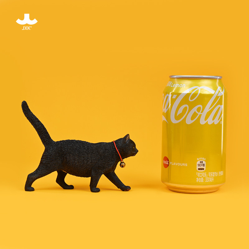 JXK田园猫 橘猫狸花三花仿真猫咪周边模型手办玩偶公仔小摆件礼物,淘宝优惠券,粉丝福利购,淘宝优惠卷