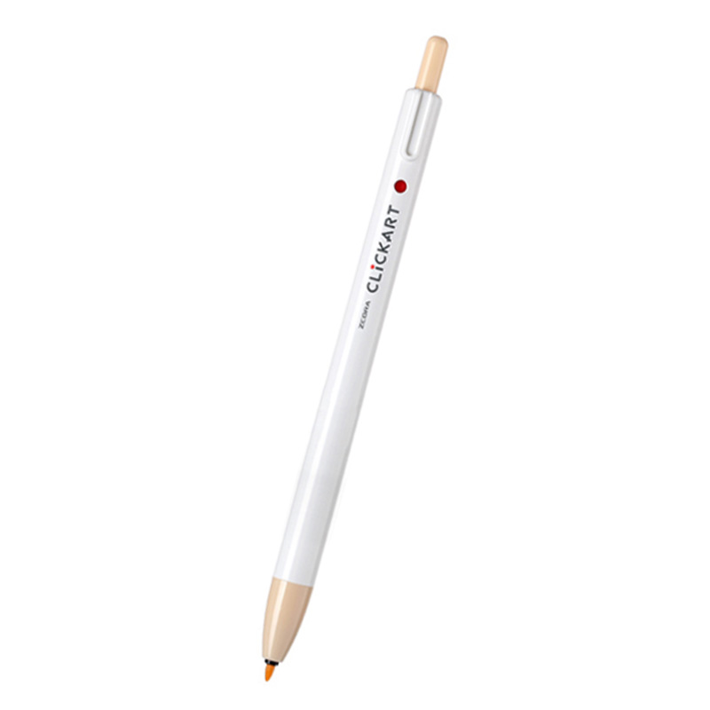 日本斑马clickart按动淡彩色水笔柔和荧光笔马卡龙记号笔重点标记 - 图3