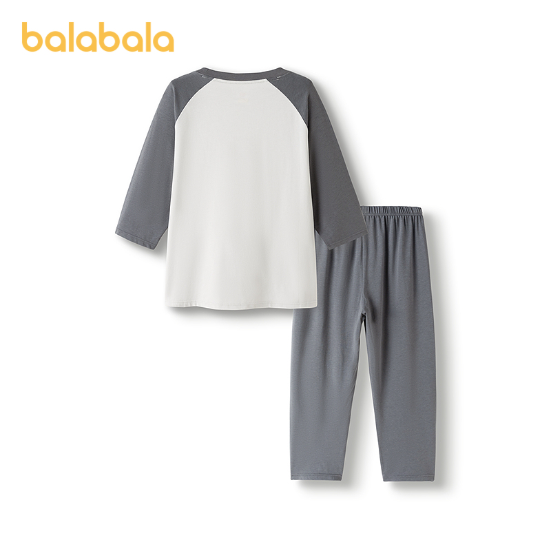 【迪士尼IP】巴拉巴拉儿童睡衣套装夏季空调服男女童家居服套装 - 图1