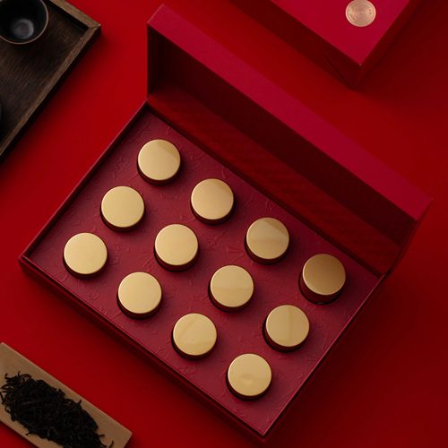 枸杞礼盒，八宝茶专版礼盒，特产礼盒，茶叶包装，通用小罐礼盒 - 图2