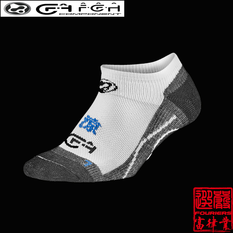 FOURIERS/富律业，FGH  SOCKS-FLAT16C 竹炭凉纱隐形船袜 袜子 - 图0