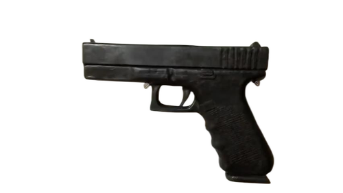 GLOCK-17皮筋手工纸板枪图纸diy纸板拼装制作模型教程非实体实物 - 图3