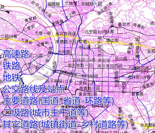 电子地图代下GIS矢量数据shp卫星图路网建筑轮廓水系dem高程数据 - 图0