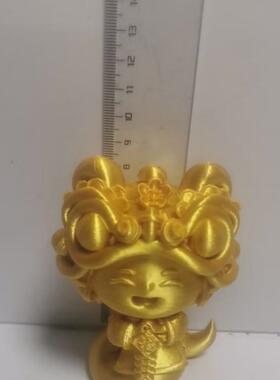 3D打印蛇摆件创意礼物